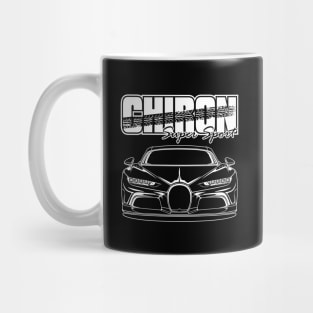 Chiron Super Sport - White Print Mug